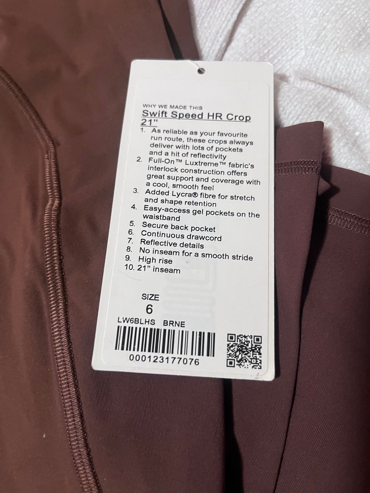 Lululemon swift speed 6