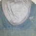 Vintage Chicago Bulls Denim vest Hoodie Jacket M