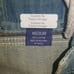 Vintage Chicago Bulls Denim vest Hoodie Jacket M
