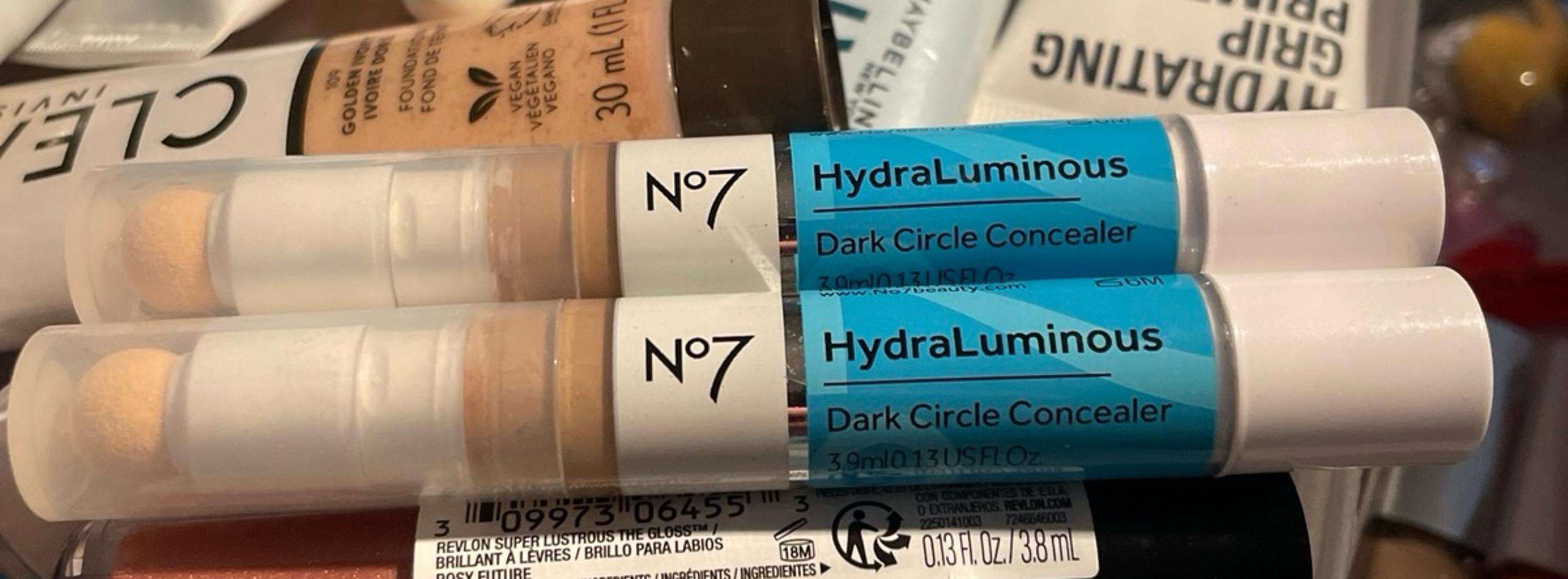 No7 HydraLuminous Dark Circle Concealer Shade 7 factory sealed sensitive skin 2