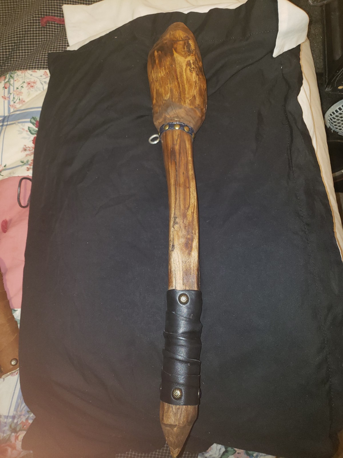 Native American powwow war club