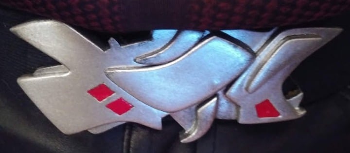 Blade 2 Belt Buckle and Belt