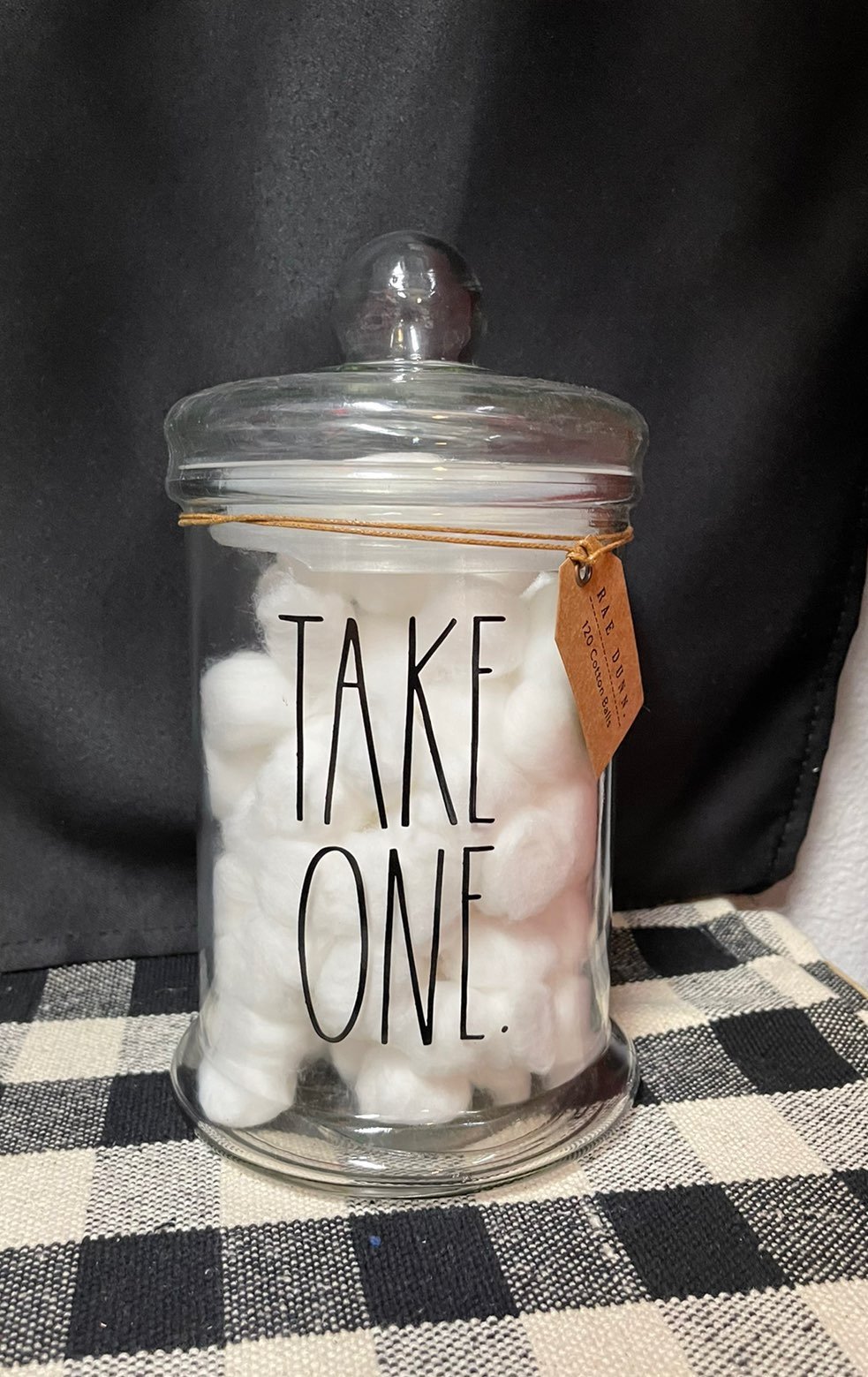 Rae Dunn TAKE ONE Apothecary Jar
