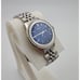 Ladies Seiko 2118-0298 17J Manual Wind Stainless Steel Blue Dial Calendar Watch