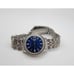 Ladies Seiko 2118-0298 17J Manual Wind Stainless Steel Blue Dial Calendar Watch