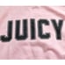 Juicy Couture Women's French Terry Glitter Hoodie Pink Size S