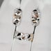 Set of Sterling Silver EARRINGS Sterling Silver Ring