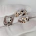 Set of Sterling Silver EARRINGS Sterling Silver Ring