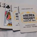 A BEAUTIFUL VINTAGE VERY RARE 1970'S GOLDEN NUGGET CASINO PLAYING CARDS