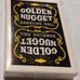 A BEAUTIFUL VINTAGE VERY RARE 1970'S GOLDEN NUGGET CASINO PLAYING CARDS