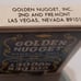 A BEAUTIFUL VINTAGE VERY RARE 1970'S GOLDEN NUGGET CASINO PLAYING CARDS