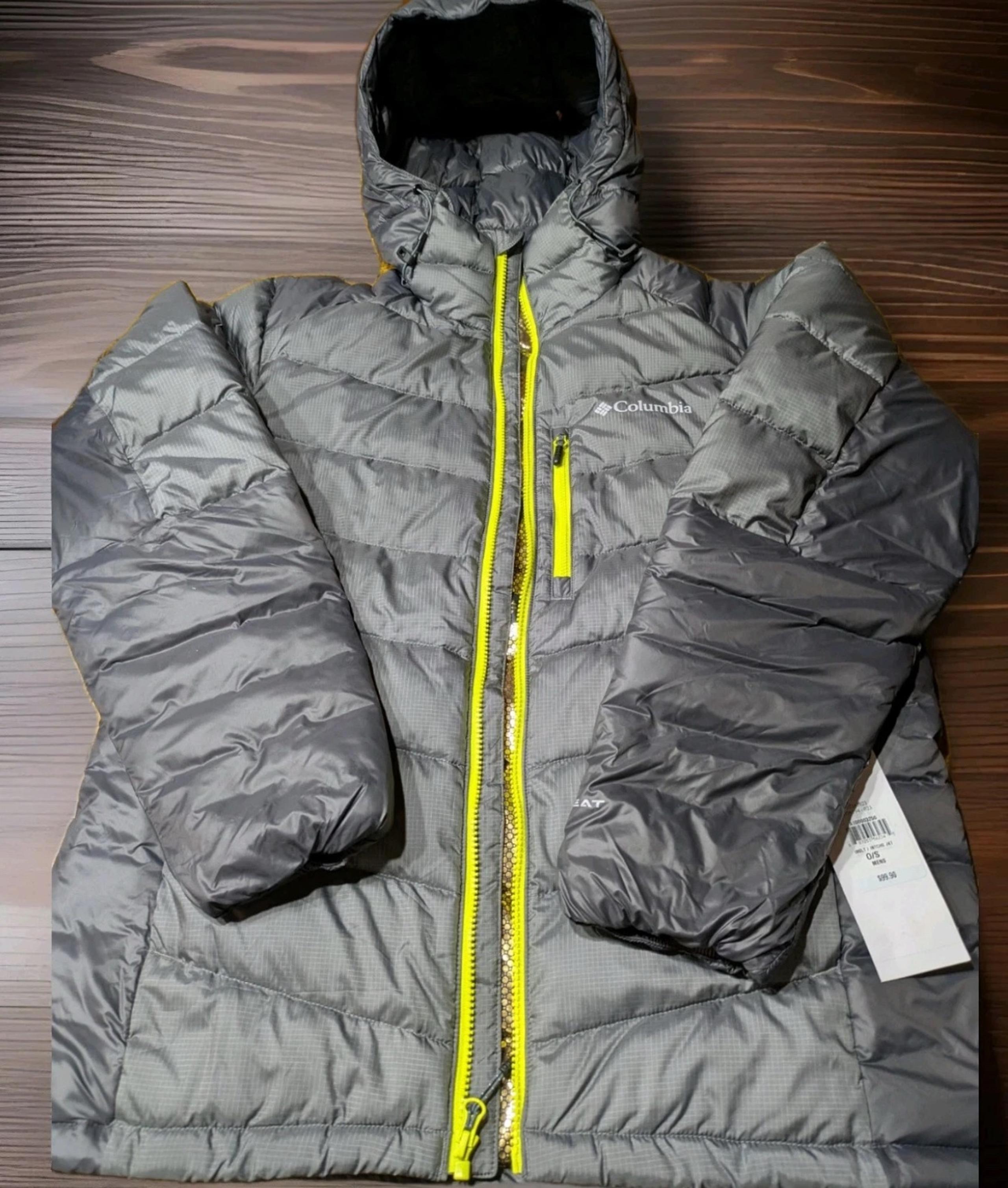 MENS Columbia Omni-heat GOLD Infinity Labyrinth Loop 2 Jacket Sz Med