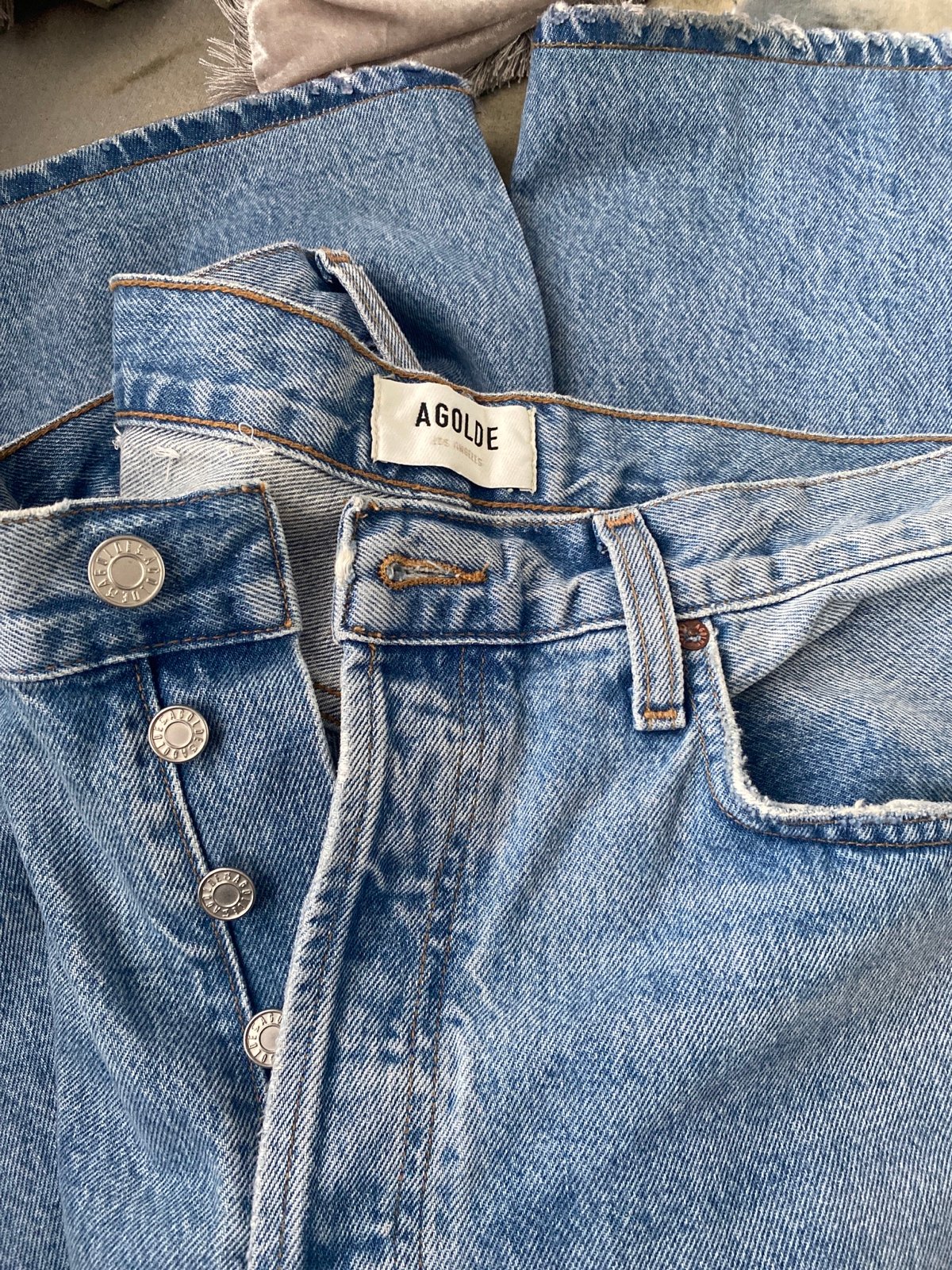 Agolde low slung baggy Jeans