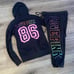 VS Pink Vintage Rainbow Joggers/hoodie HTF RARE SET