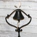 Large Heavy Black Vintage 18 Cast Iron Farmhouse Table Top Rooster Bell Decor