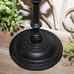 Large Heavy Black Vintage 18 Cast Iron Farmhouse Table Top Rooster Bell Decor
