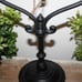 Large Heavy Black Vintage 18 Cast Iron Farmhouse Table Top Rooster Bell Decor