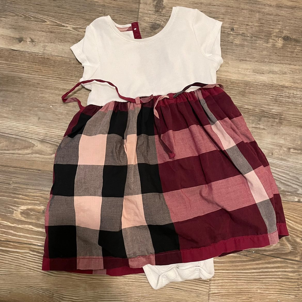 Burberry plaid dress