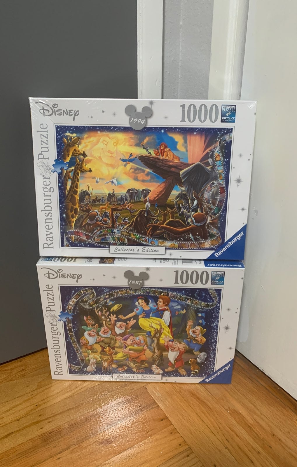 2 Ravensburger Disney Puzzle Lot