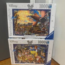 2 Ravensburger Disney Puzzle Lot