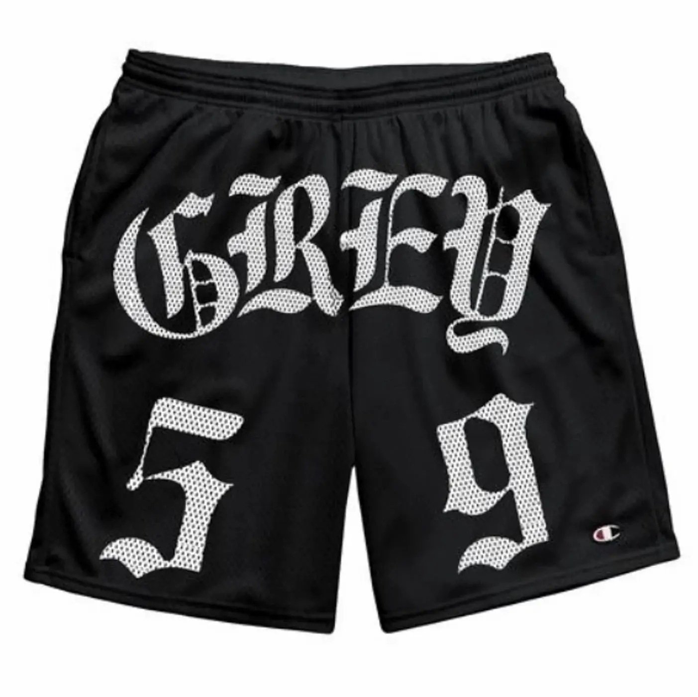 uicideboy shorts HALF CUT YARD SHORT BLACK MEDIUM 2019