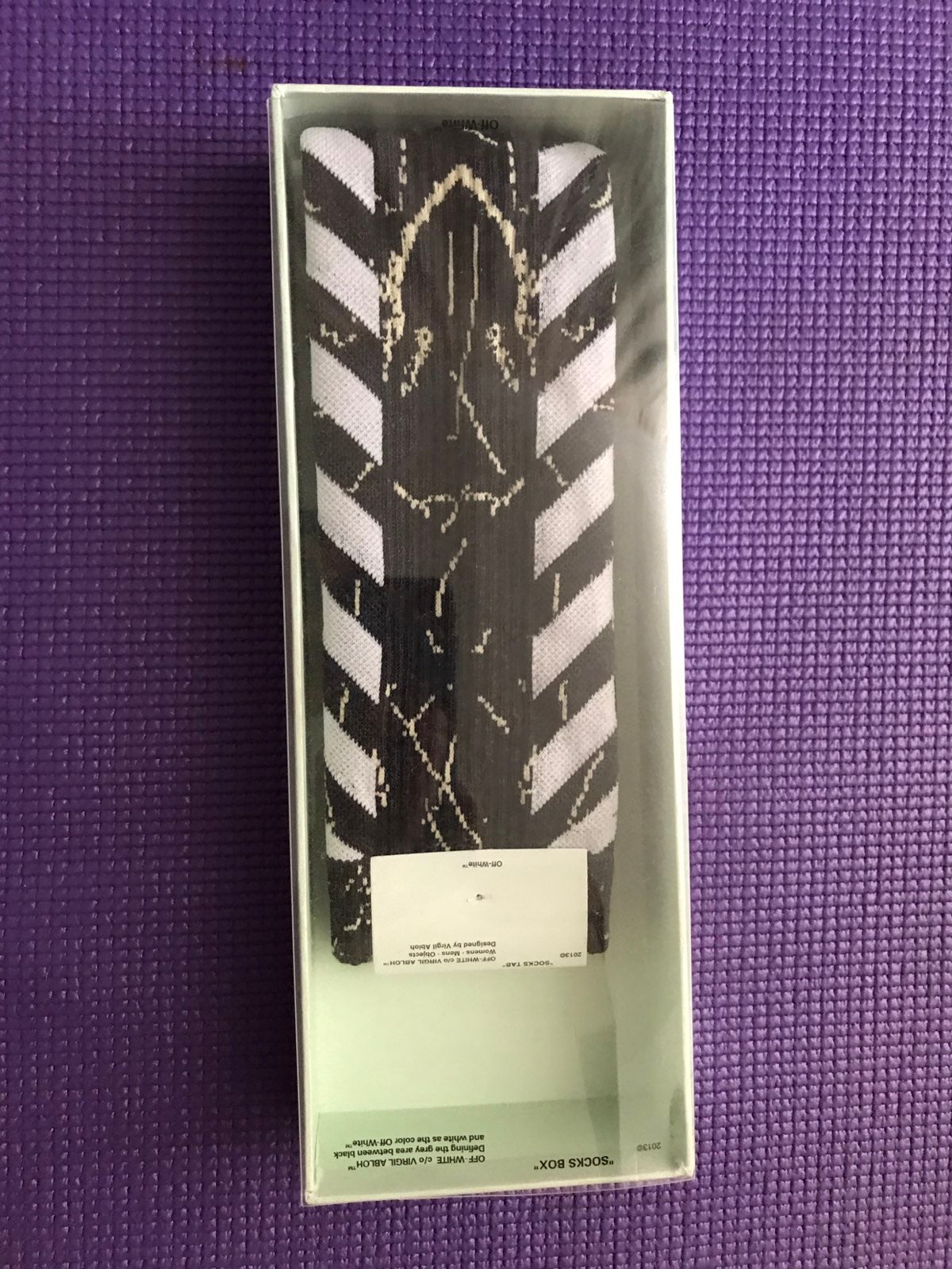 Off white camo socks - grey