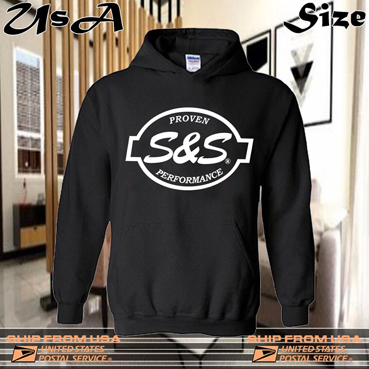 S&S Cycle Logo Hoodie for Men