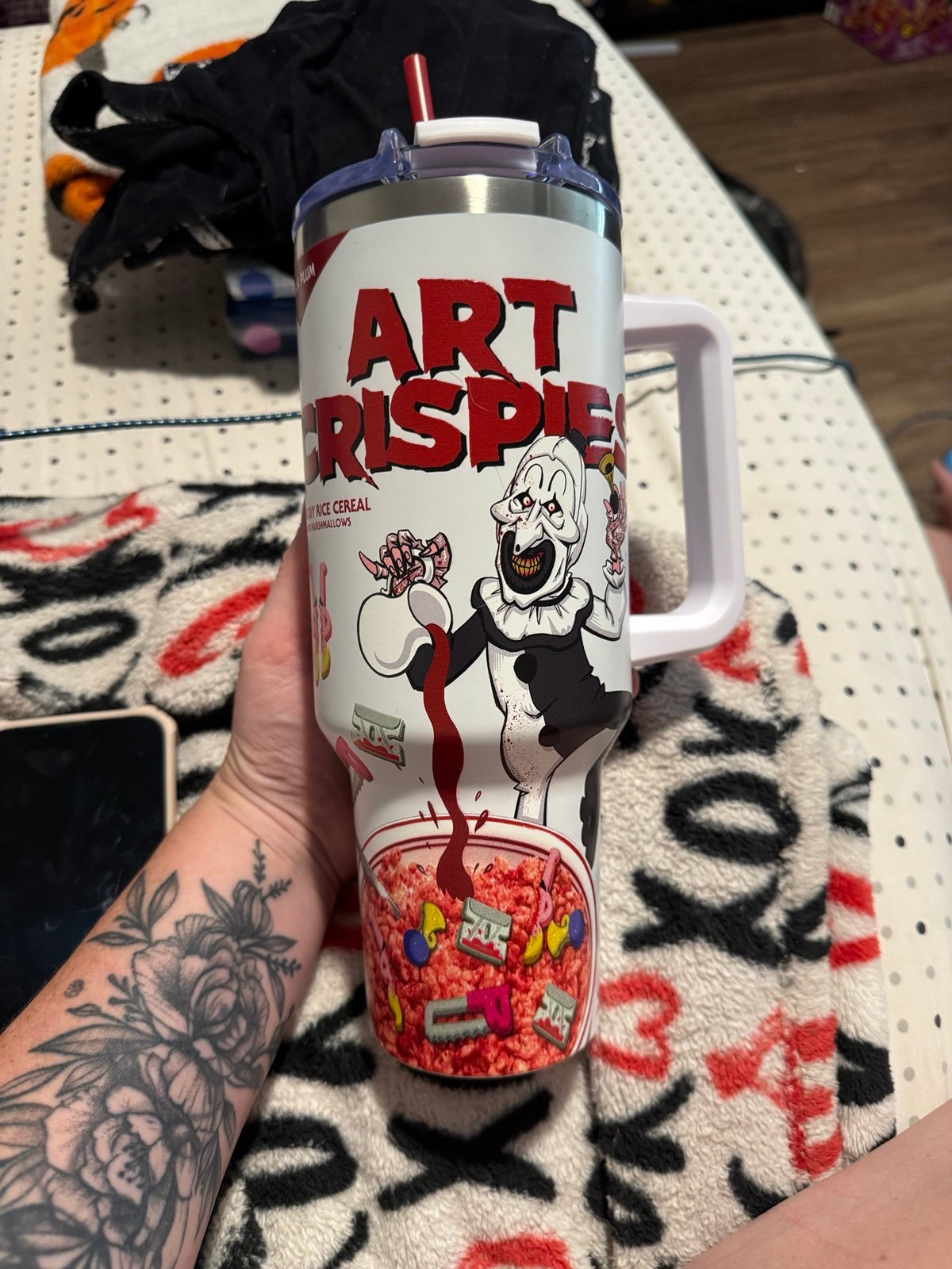 Art the clown tumbler