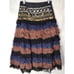 Miss Me Full Tiered Peasant Skirt Sz S