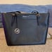 Michael Kors Black Saffiano Leather Tote Bag Gold Hardware