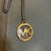 Michael Kors Black Saffiano Leather Tote Bag Gold Hardware