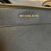 Michael Kors Black Saffiano Leather Tote Bag Gold Hardware