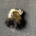 3 Vintage Fur Womens’ Face Brooches