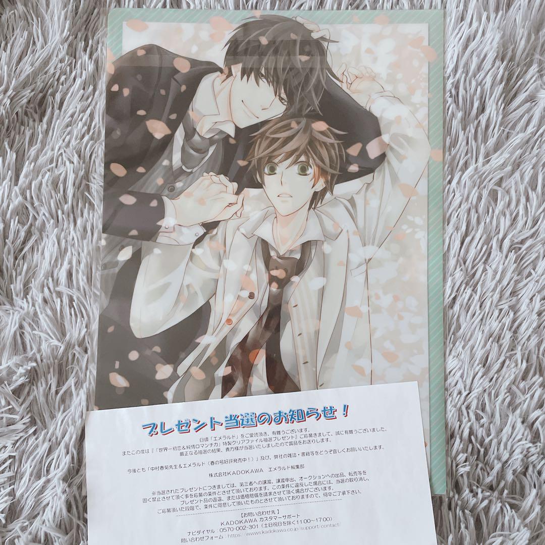World's First Love Emerald Winning Clear File