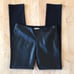 Neiman Marcus genuine Leather Front Pant