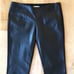 Neiman Marcus genuine Leather Front Pant