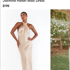 Jasmine Halter Maxi Dress