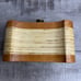 Artist Wood Marquetry Jewelry Dresser Box One Drawer Light Wood Clean Lines