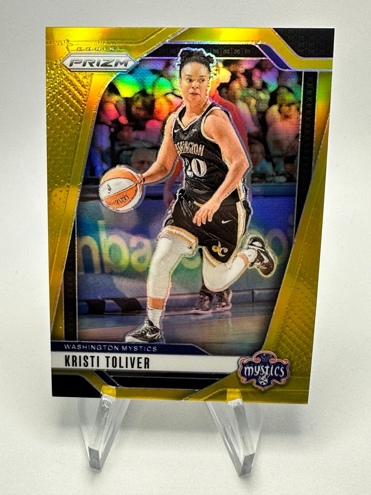 KRISTI TOLIVER 2024-25 PANINI PRIZM WNBA BASKETBALL GOLD 10/10