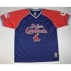 G-III Cooperstown Collection St. Louis Cardinals 1982 World Series Jersey Sz 2XL
