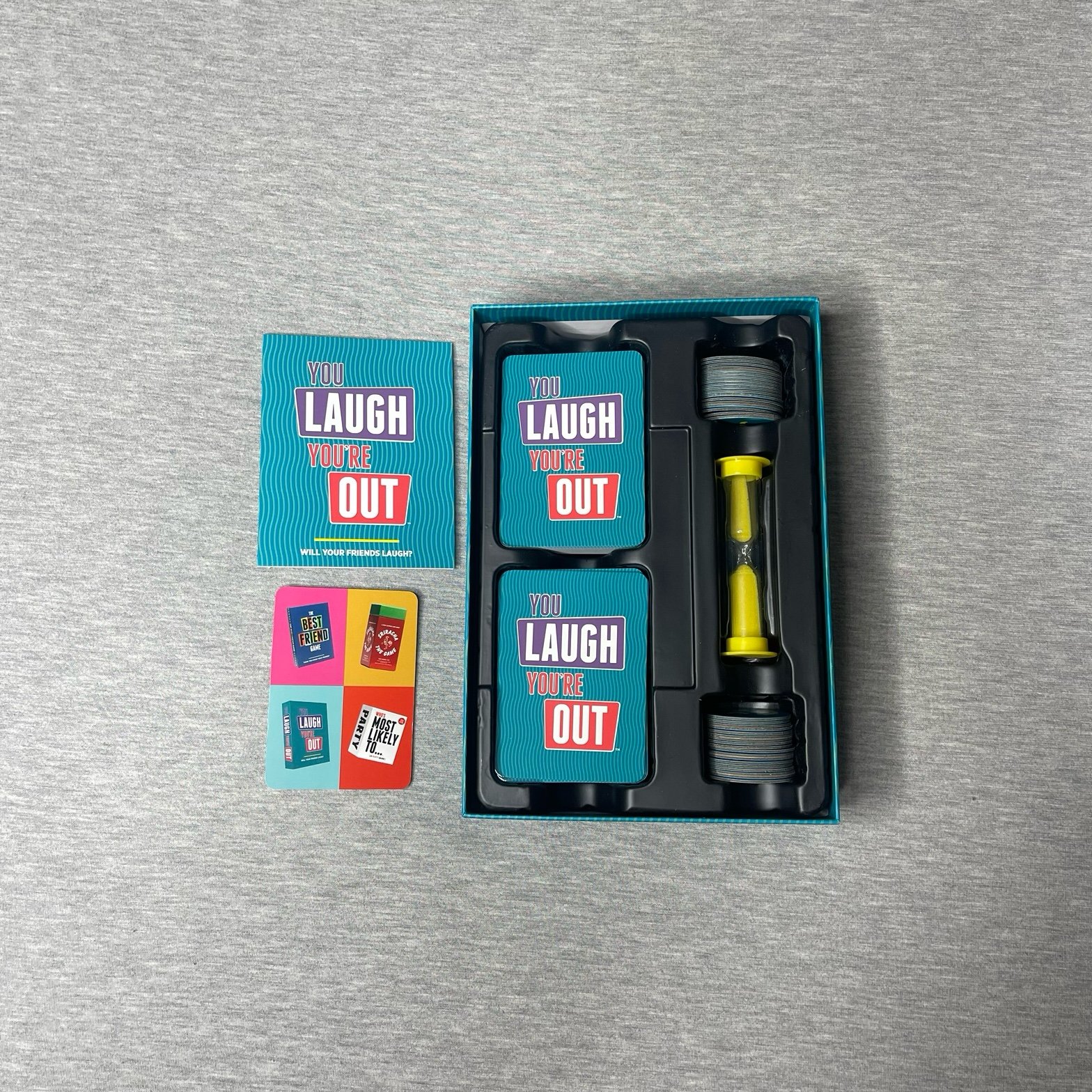 DSS Games: You Laugh You're Out Party Card Game