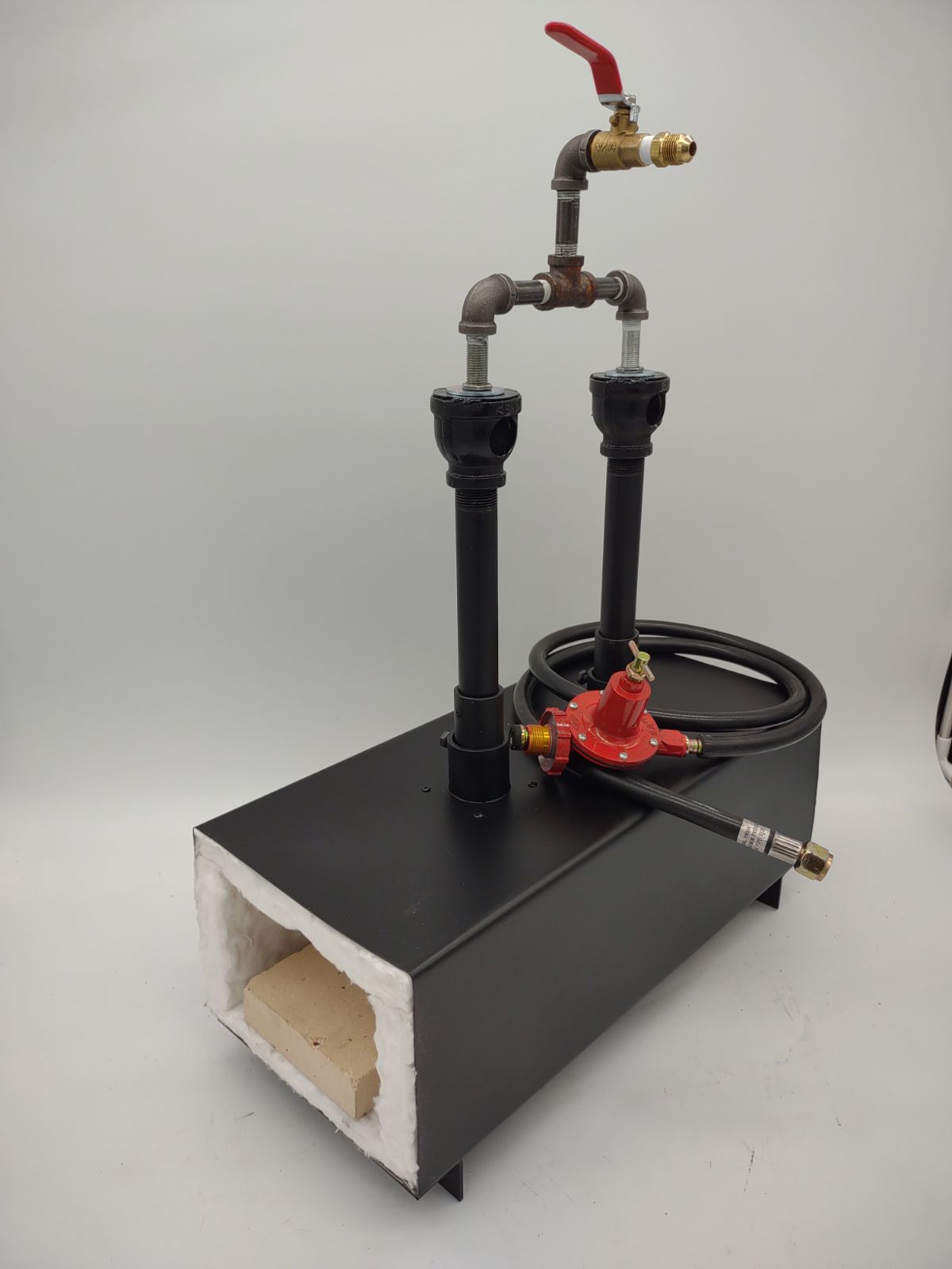 Double Burner propane forge
