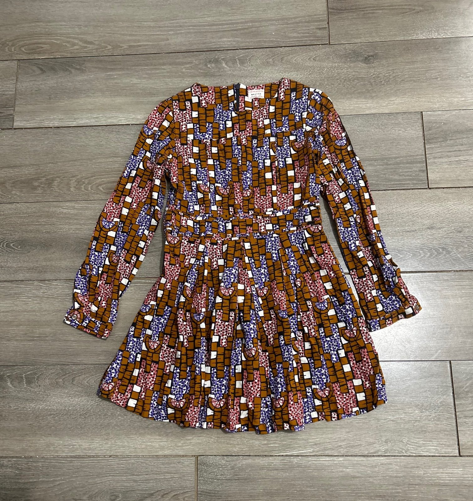 NWOT Morley Citrus Print Viscose Dress Size 8