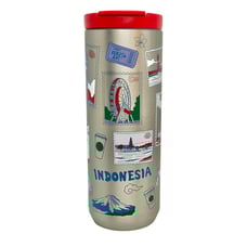 Starbucks Indonesia Been There Stainless Steel Tumbler Travel Mug 16 oz