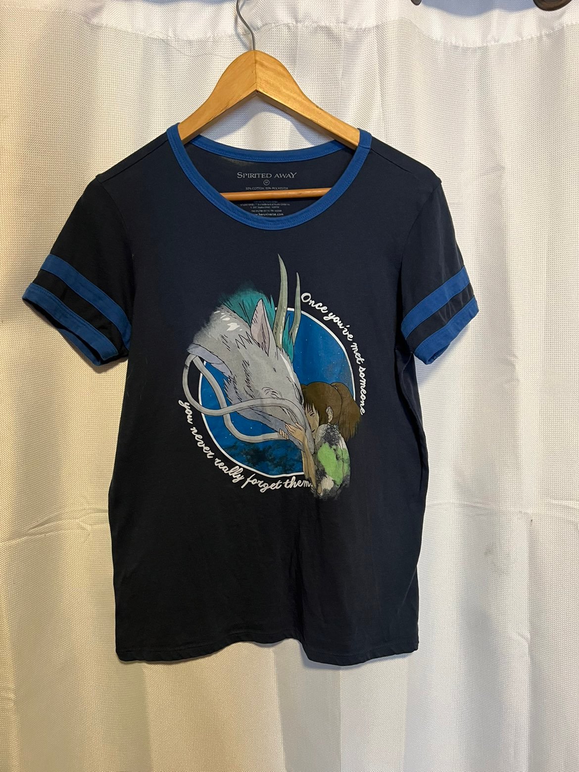 Vintage Studio Ghibli Spirited Away Shirt Women's M 2001 Rare Tee A7