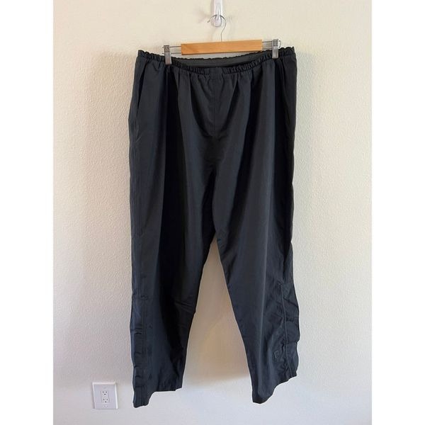 FootJoy DryJoy Wind Breaker Rain Pants Black Men Size XL Adjustable Waist