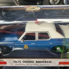 Greenlight 1975 Dodge Monaco Kansas Highway Patrol Green Machine