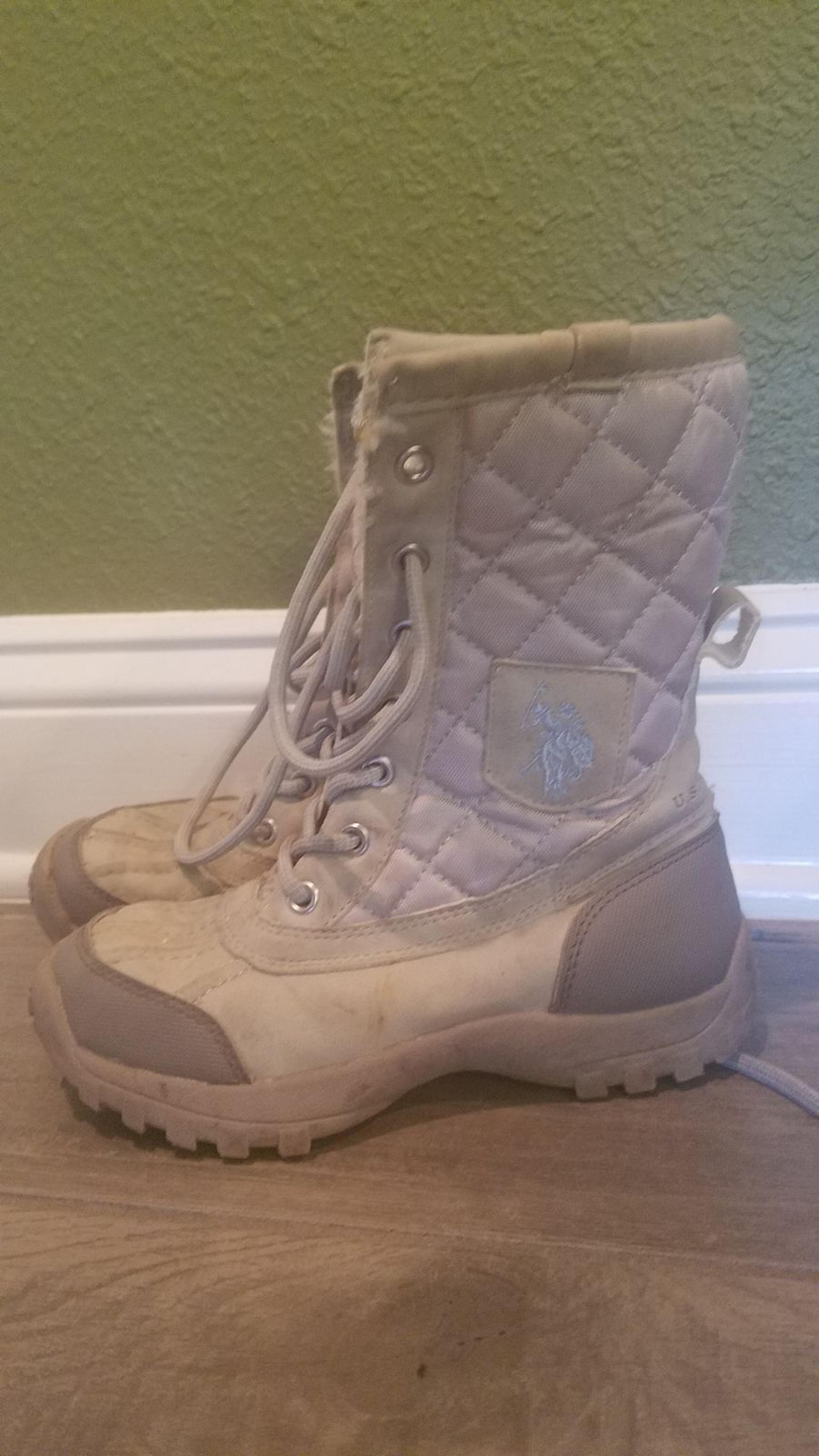 Us polo association girls' winter boots