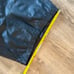St. John suede Leather elastic waist zip cuffs pull on Pants size 8