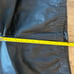 St. John suede Leather elastic waist zip cuffs pull on Pants size 8